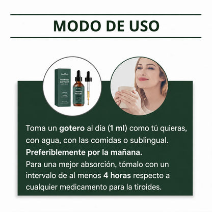 TiroClear® | Activador Tiroideo™ en gotas para tu tiroides