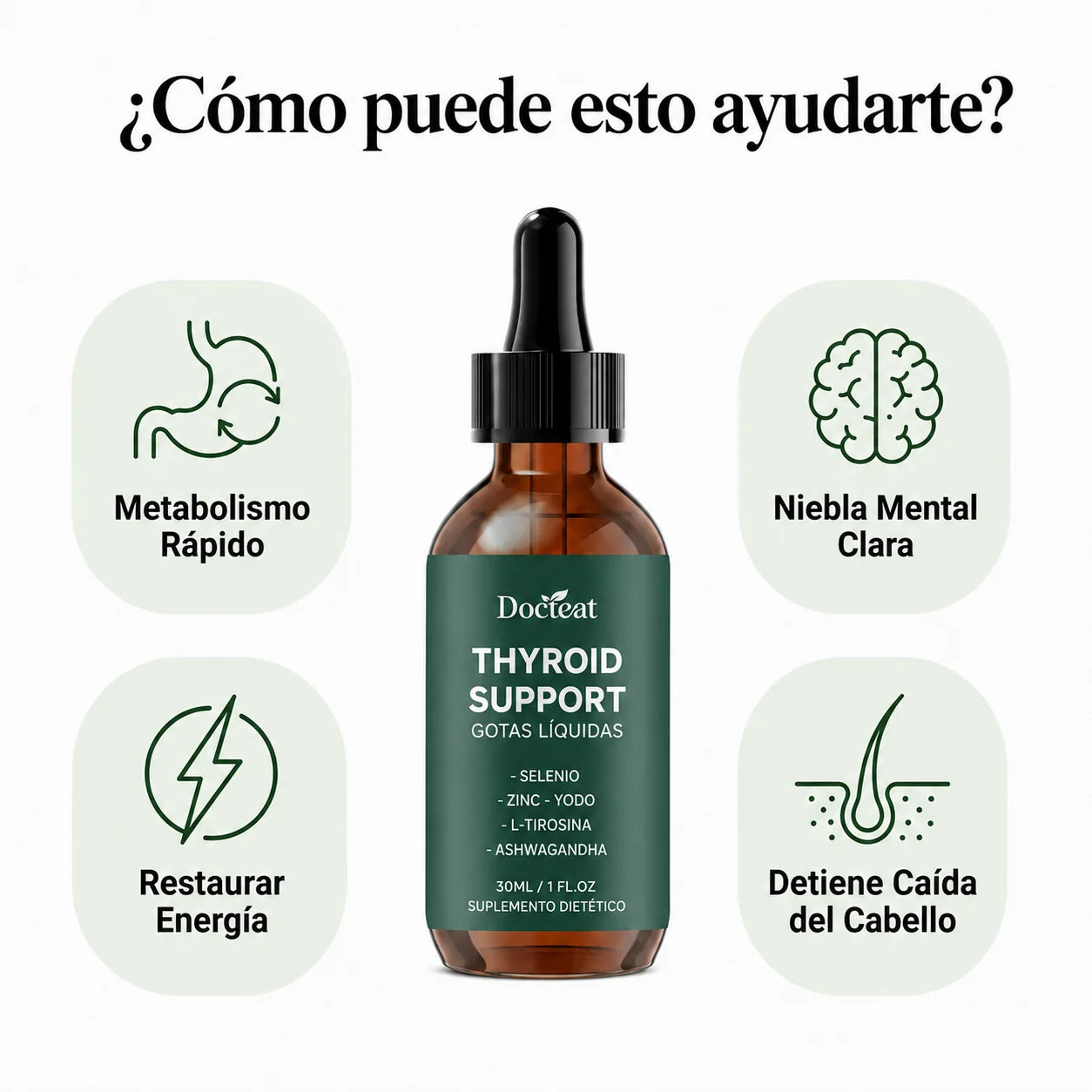 TiroClear® | Activador Tiroideo™ en gotas para tu tiroides
