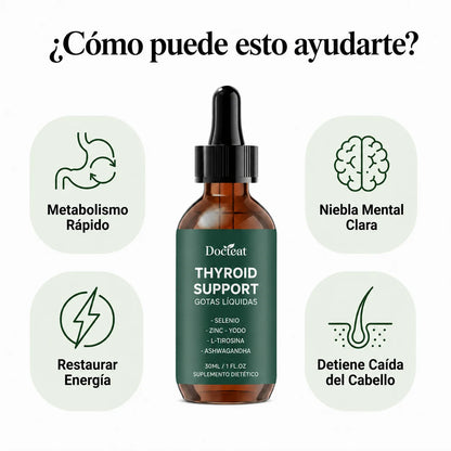 TiroClear® | Activador Tiroideo™ en gotas para tu tiroides