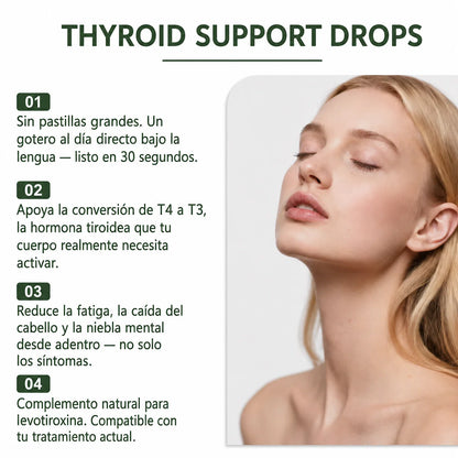 TiroClear® | Activador Tiroideo™ en gotas para tu tiroides